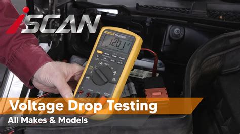 dvom voltage drop test|battery voltage drop testing.